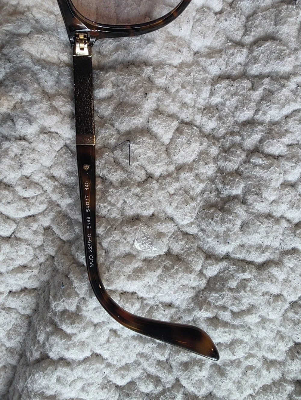 Versace Eyeglasses Frames MOD 3219-Q 5148 Tortoise Gold Medusa 54-17-140